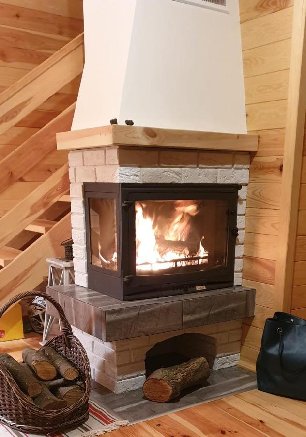 Szary 1 Jacuzzi Komienk Sauna Klimatyzacja Jezioro