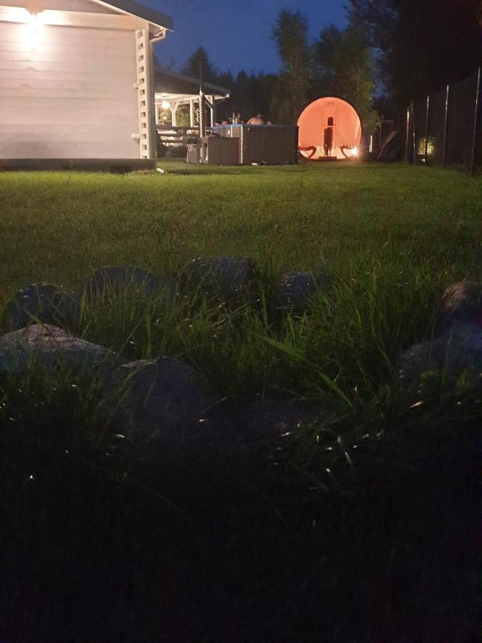 Szary 1 Jacuzzi Komienk Sauna Klimatyzacja Jezioro Vila